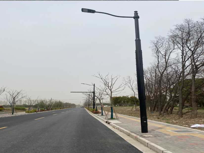 万源市上海综合杆 太阳能路灯工程